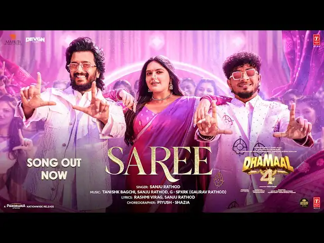Saree Lyrics in Hindi – Sanju Rathod Best Dhamaal 4 Song 2026